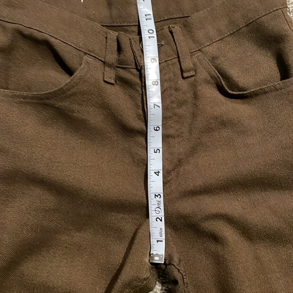 Levi's Vintage 60s / 70s STA-PREST Dark Brown High Rise Pants - Picture 11 of 12